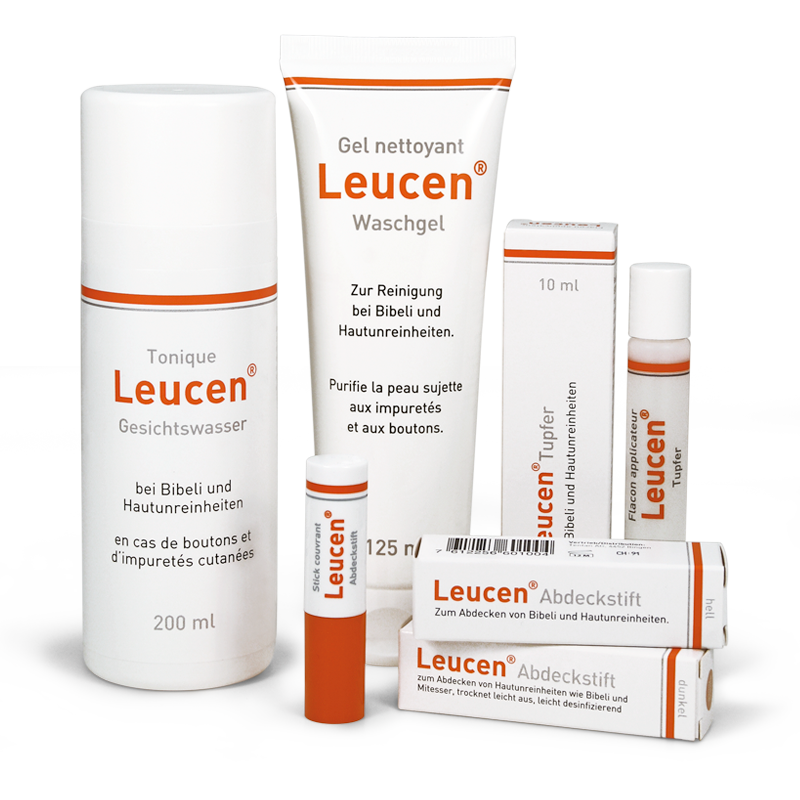 Leucen Bibeli-Linie | Gegen Bibeli und Hautunreinheiten